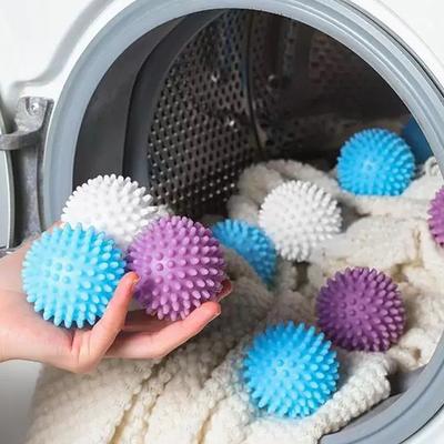 5 ks Guľa do prania proti zamotaniu Kruhová Čisto biela Magická čistiaca Bubnová práčka Na odstraňovanie nečistôt a uzlov