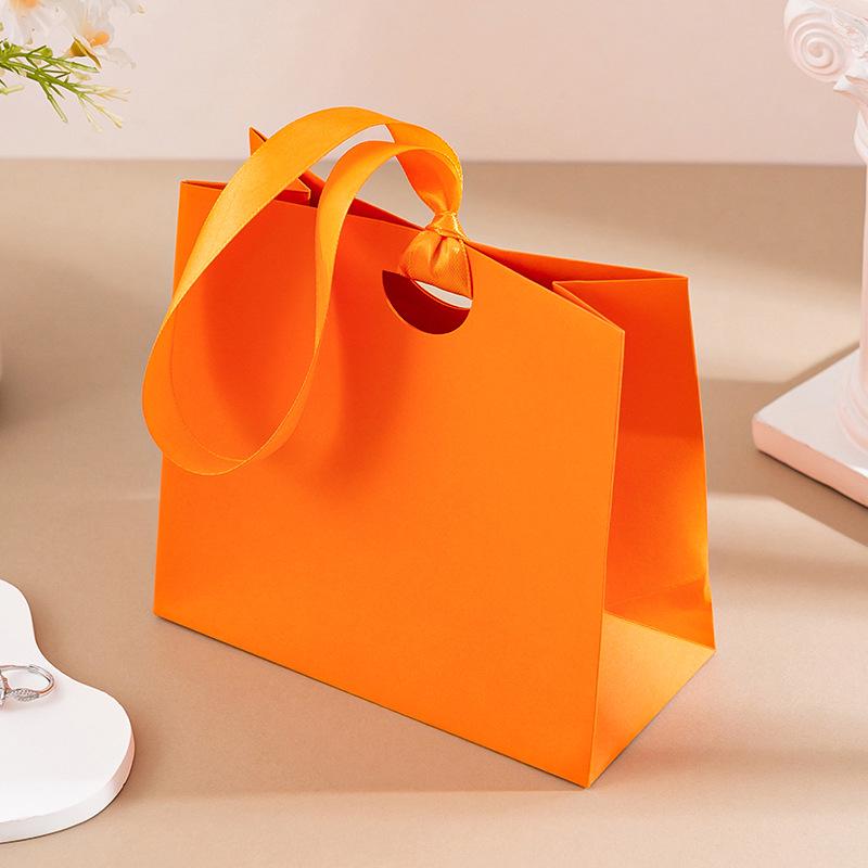 Custom Logo High-End Jewelry and Cosmetic Gift Tote Bag