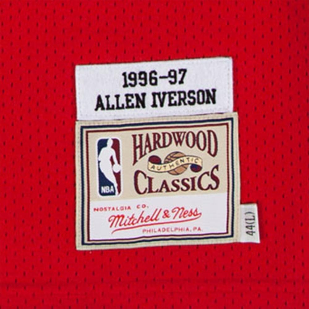 Mitchell & Ness X NBA Philadelphia 76ers 1996-97 Road Swingman Jerseys 'Allen Iverson 3' Men's AJY4CP19161-P76SCAR96AIV