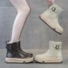 Snow boots women's new winter velvet thickened short boots Korean version warm thick sole heightening non-slip warm cotton shoes