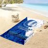 Name Custom KAA Gante Print Beach Towel, Large Soft Quick Dry Towel for Beach Camping Swimming