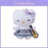 Plush Keychain With Checkered Skirt For Kids And Teens