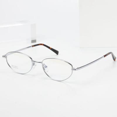 Retro Women's Oval Titanium Glasses Frame - Ultra-Light, Stylish, & Prescription-Ready
