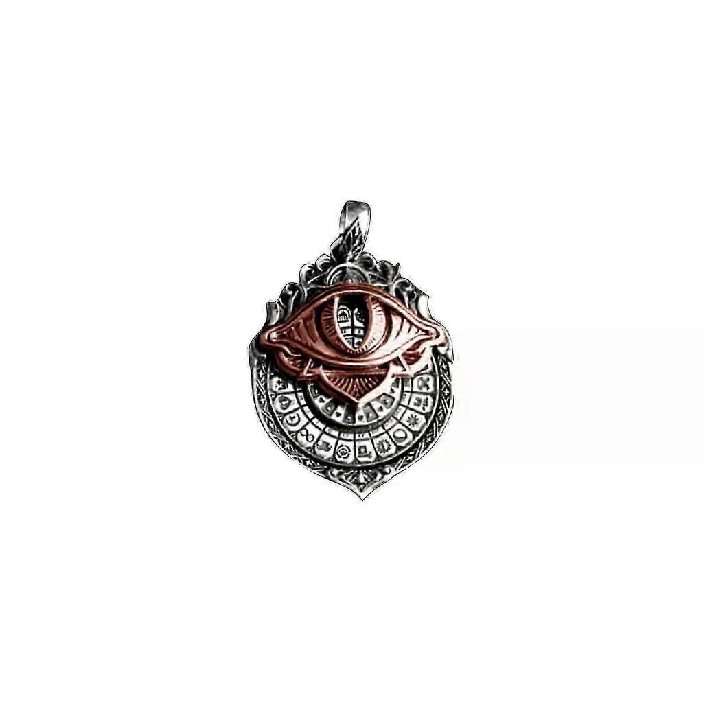2026 Hot!! Handmade Tarot Vision Pendant All-Seeing Eye Necklace,Card Pendant,Mystic Divination Jewelry,Spiritual Guidance Necklace Pendant
