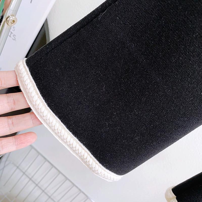 New Style Fleece-Lined Winter Leggings for Girls - Warm, Casual Long Pants WE576