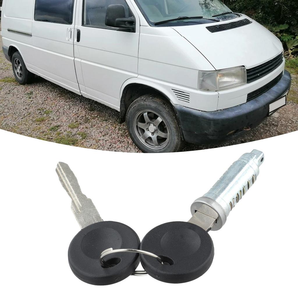 Door Lock Cylinder & Key for T4 For Transporter 701837205 3 Pieces Set