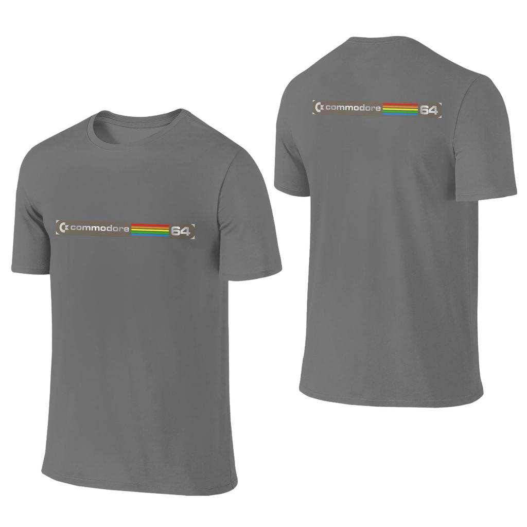 100 Cotton Commodore 64 Version 3a Tshirt Unisexs Double Sided T Shirt Unisex Oneck Summer Shirts Tops Oversized