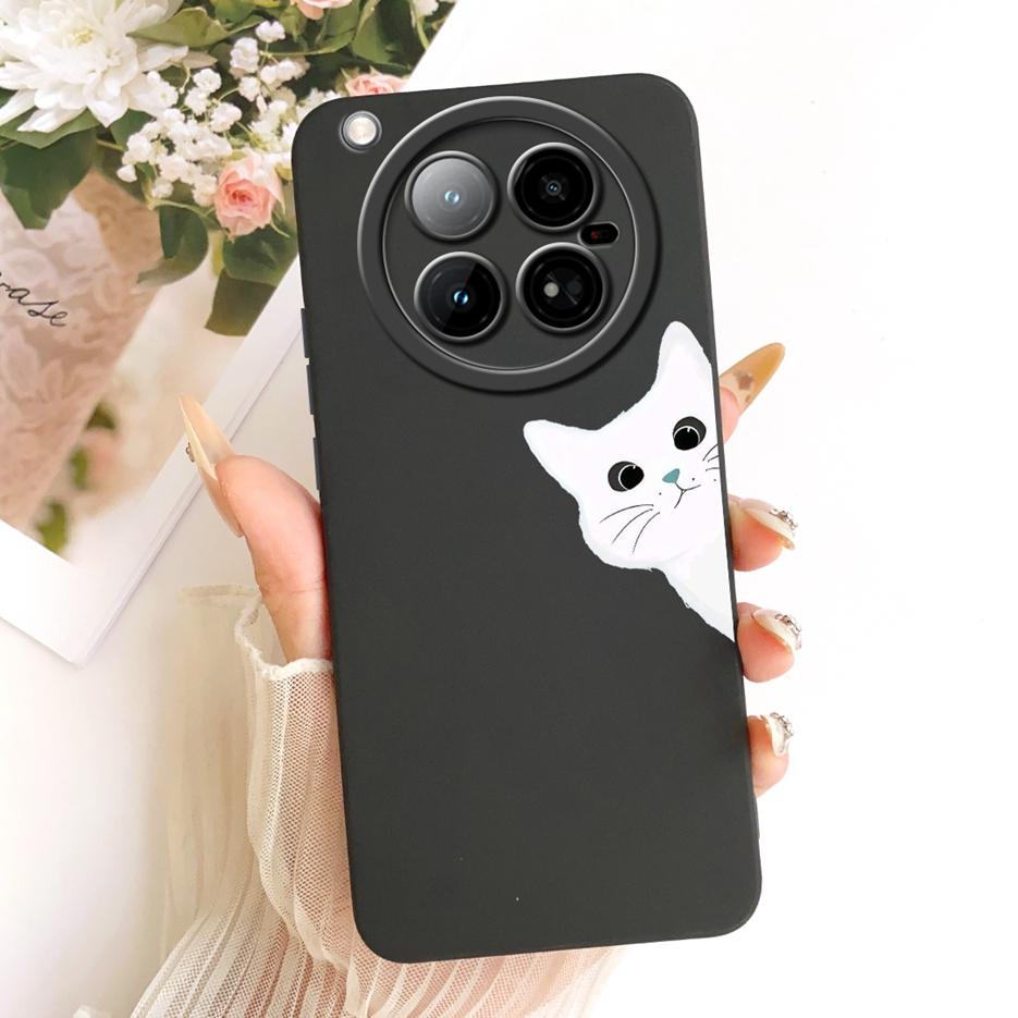 For Infinix Zero 40 4G Case X6860 Cute Cat Duck Cartoon Cover Soft TPU Matte Phone Case For Infinix Zero 40 5G X6861 Zero40 Bags