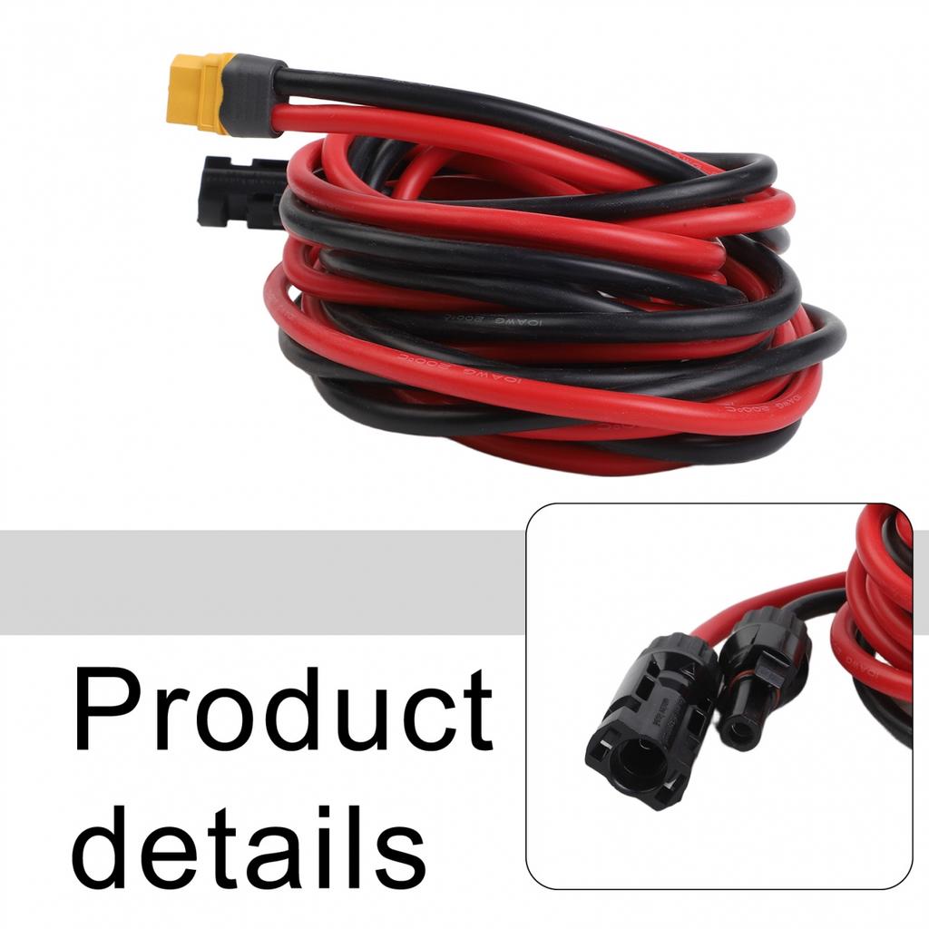 10AWG Tinned Copper Wire Solar Extension Cable Long-Lasting Performance