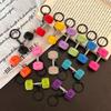 Creative Metal Grip Dumbbell Pendant Charm: Sports-inspired Cultural Ornament