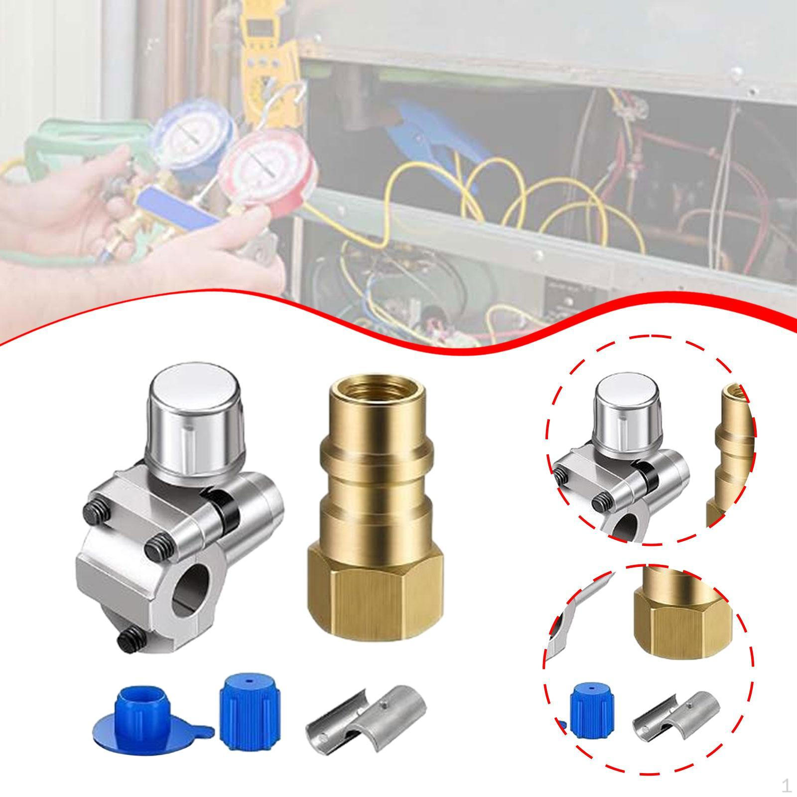 

Комплект прокалывающего клапана Tap Converts Fit 7/16 дюймовый порт Low Side System Retrofit R12 1 set