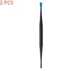 2pc Spiral Ear Spoon, Double Headed Rotating Ear Digging Spoon, EarPicking Tool, Double-Ended Earpick, Clean Ear Safety