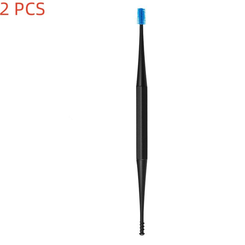 2pc Spiral Ear Spoon, Double Headed Rotating Ear Digging Spoon, EarPicking Tool, Double-Ended Earpick, Clean Ear Safety