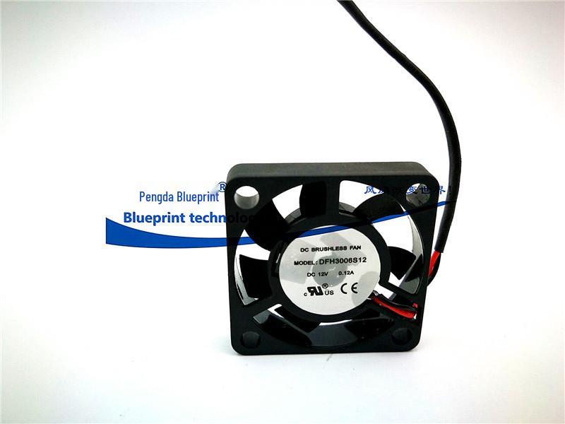 3CM DFH3006S12 12V 0.12A Mini 3D Printer Graphics Card Cooling Fan