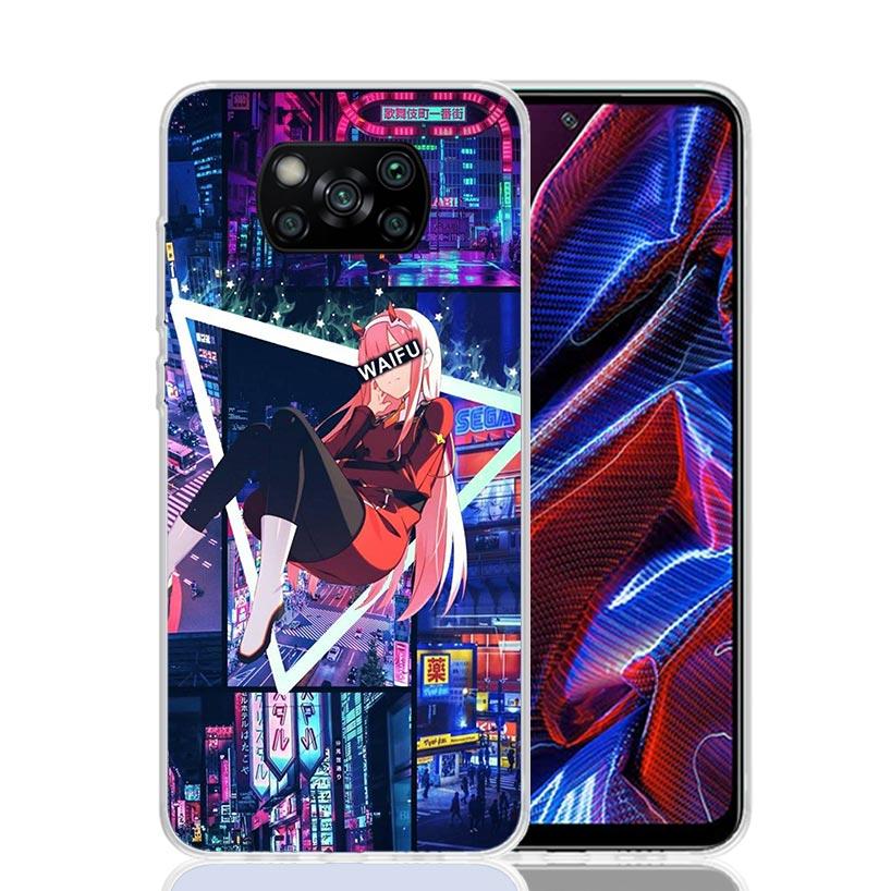 Darling In The FranXX Anime Phone Case For Xiaomi Poco X7 X6 X5 Pro F7 Ultra Redmi 15C 15 13 13C 12 12C 10 10A 10C 9 9A 9C 9T Co