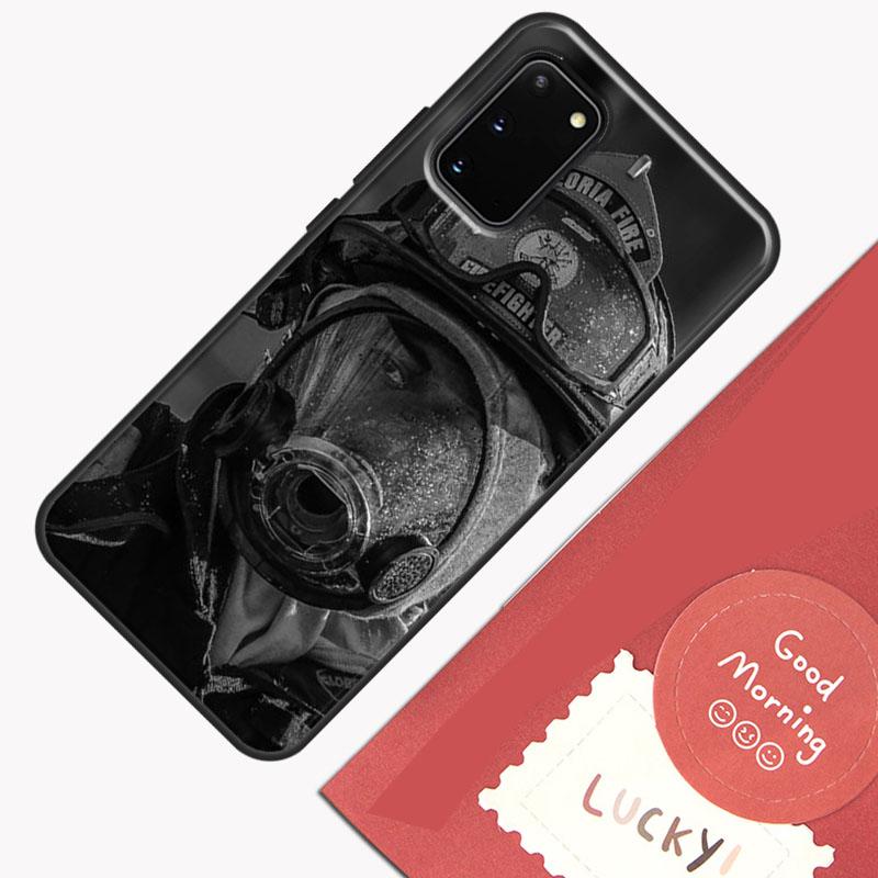 Firefighter Heroes Fireman Cool Phone Case For Samsung Galaxy S25 Ultra S20 S21 S22 S23 S24 Plus S9 S10 S24 FE Cover Shell