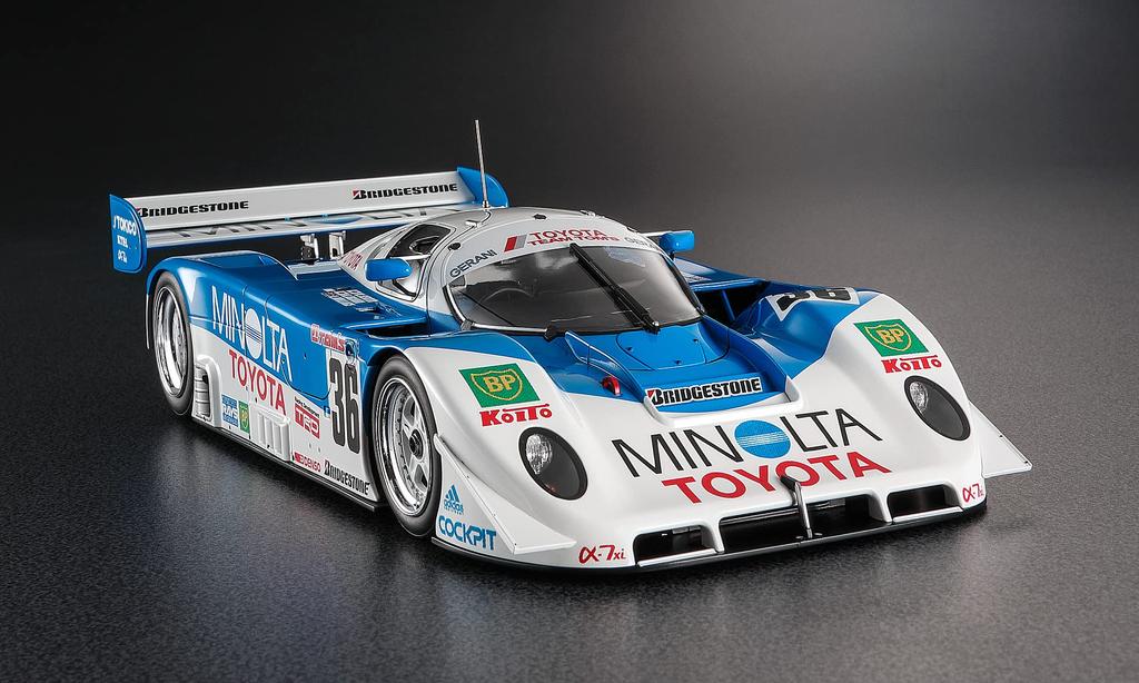 Hasegawa Minolta Toyota Plastic Model HC56 1/24 91C-V