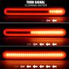 Truck Trailer 3 In 1 LED Tail Brake Light 12V 24V Car Motorcycle ATV LED Taillights Amber Turn Signal Lamp DRL Stop Flash Lights