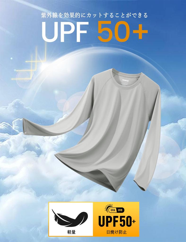 Comprida para Corrida Golfe Comprida Tênis Grande Pesca Ginásio Rápida Leve M [MAGCOMSEN] Camiseta Homem, Roupa, Fina, Roupa, Macia, Manga, Camiseta, Tamanho, Roupa, Seca,