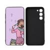 Best Friend For Samsung Galaxy S23 S24 S25 Ultra S22 Plus S21 Black Soft Case Waterproof Soft Case