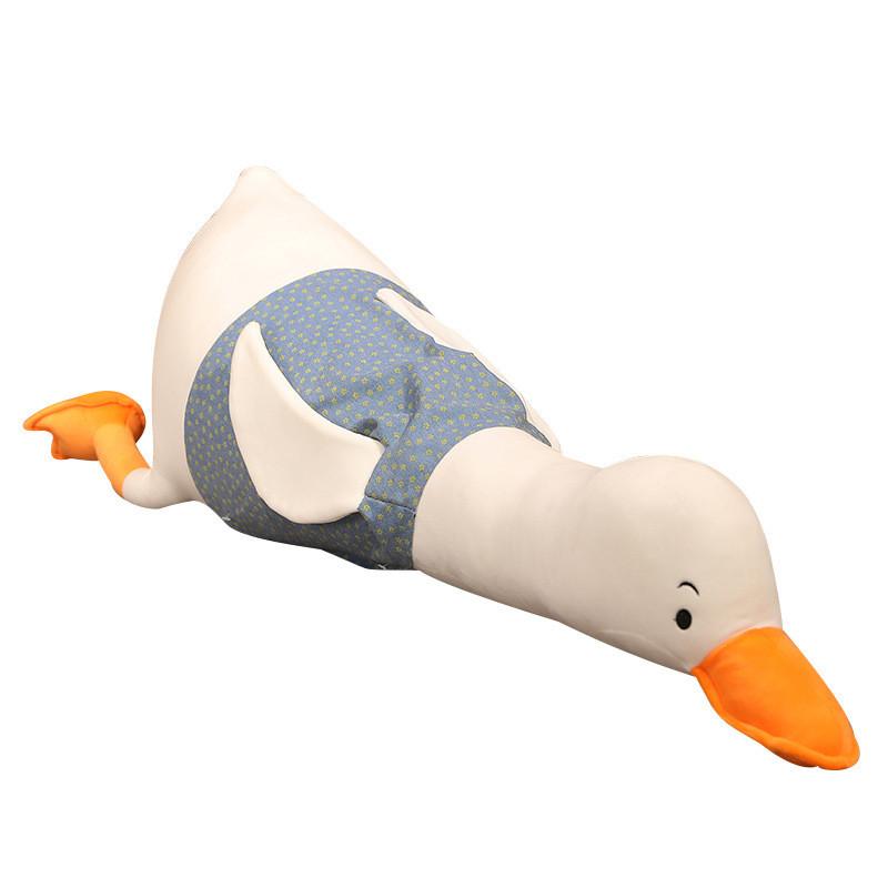 White Sunshine Big Goose Plush Toy Cute Children Holiday Gift Doll Pillow Sleep