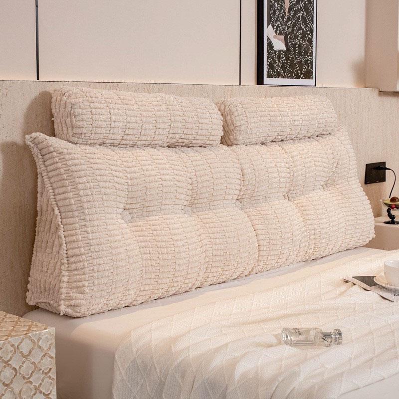 Cozy Headboard Cushion & Tatami Backrest Pillow for Bedroom and Living Room