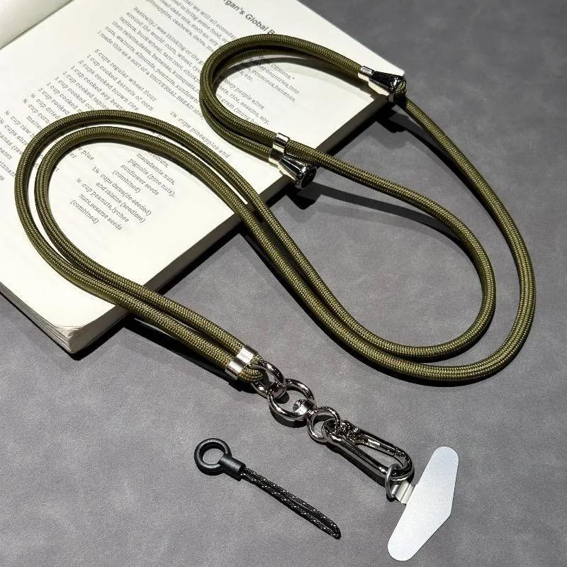 Universal Adjustable Phone Lanyard Detachable Neck Cord For Mobile Key Lanyard Colorful Neck Strap Pendant With Card Accessories