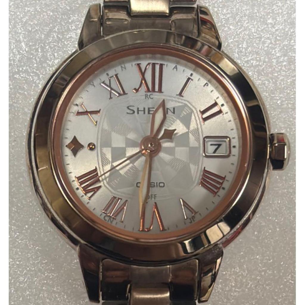 Used CASIO SHEEN SHW-5000 Tough Solar Ladies Watch