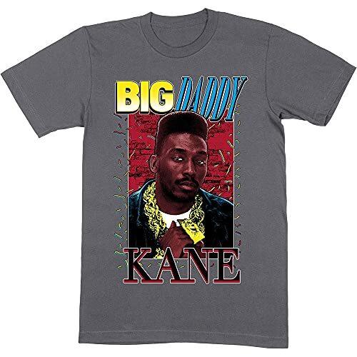 Big Daddy Kane T Shirt Ropes Logo Official Mens Charcoal Grey M S