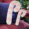 Pink Cane Hug Pillow Doll - Christmas Decoration Throw Pillow