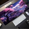 1PC Custom Name Cherry Blossom Fantasy Landscape Mouse Pad, Keyboard and Mouse Desk Pad, for Computer Notebook  Birthday Gift For Any Room Or Office