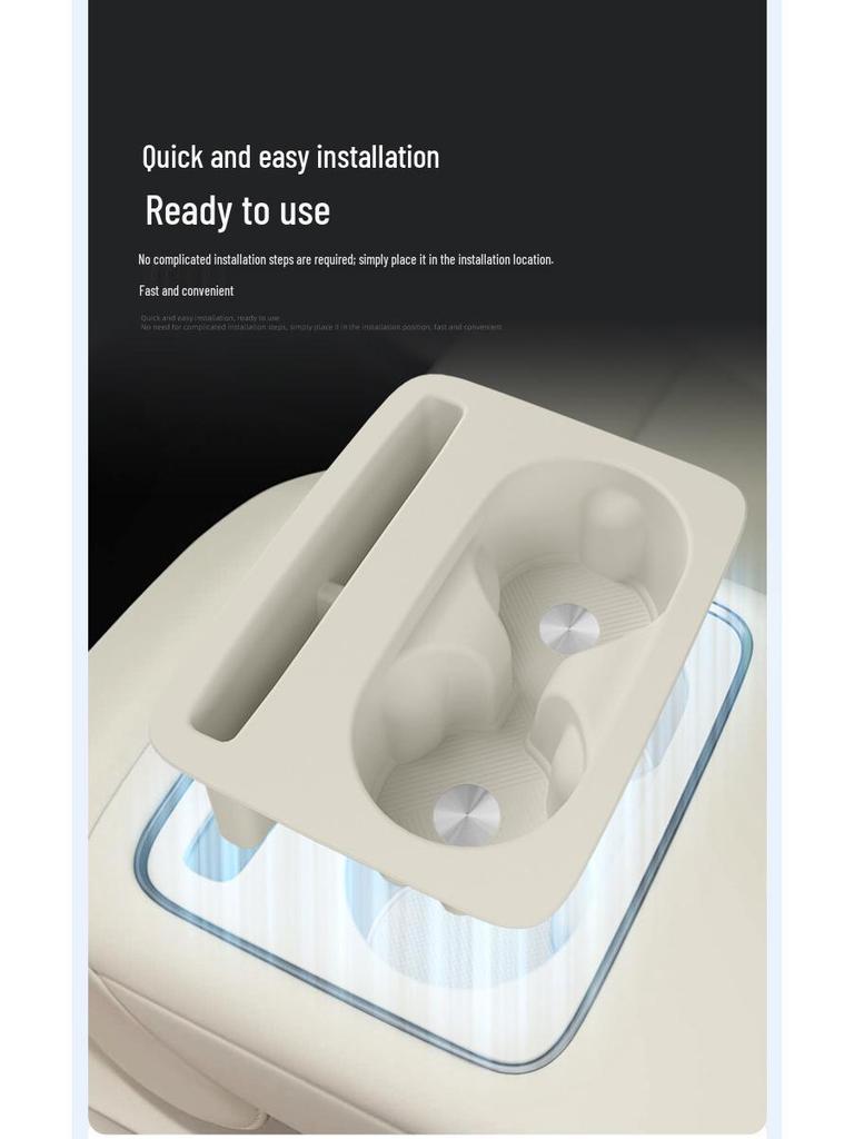 Silicone Cup Holders & Sleeves for Li Auto I6 Interior