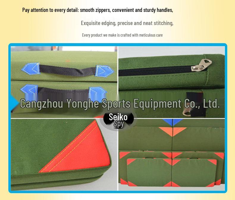 Folding Sports Mat for Gymnastics, Sit-ups, Backflips, and Training