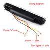 2x 30 LED Auto Tagfahrlicht DRL Tageslichtlampe mit Blinkleuchten