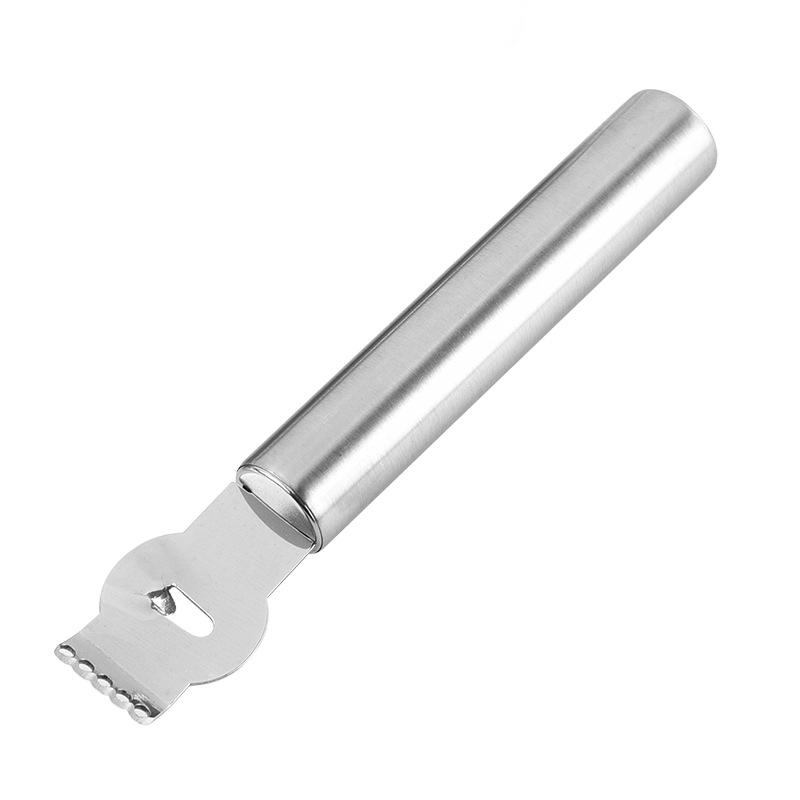 Stainless Steel Lemon Zester & Grater Peeler for Fruits - In Stock