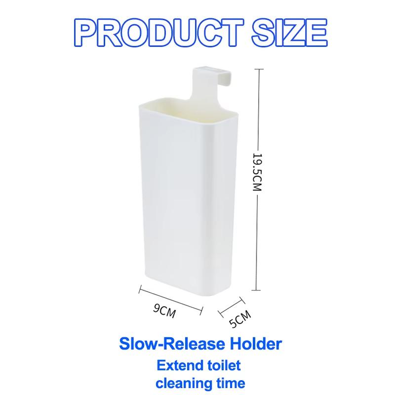 1Pcs Toilet Bowl Cleaner Buffer Box Toilet Solid Dispenser Tank Replacement Part Hanging Slow-Release Dispenser
