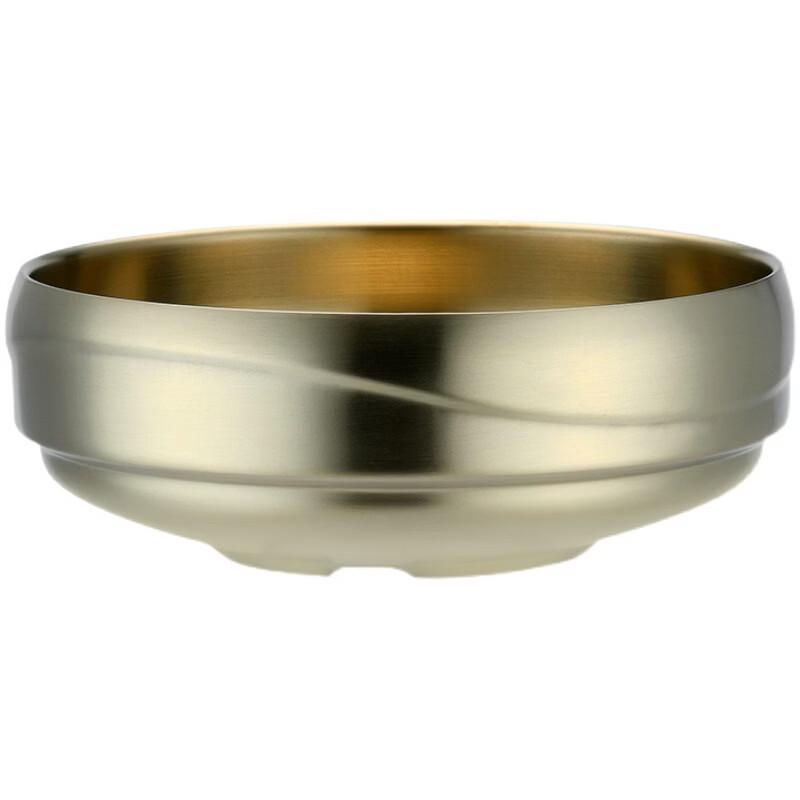 ZISIZ Double-Layer Gold Cold Noodle Bowl