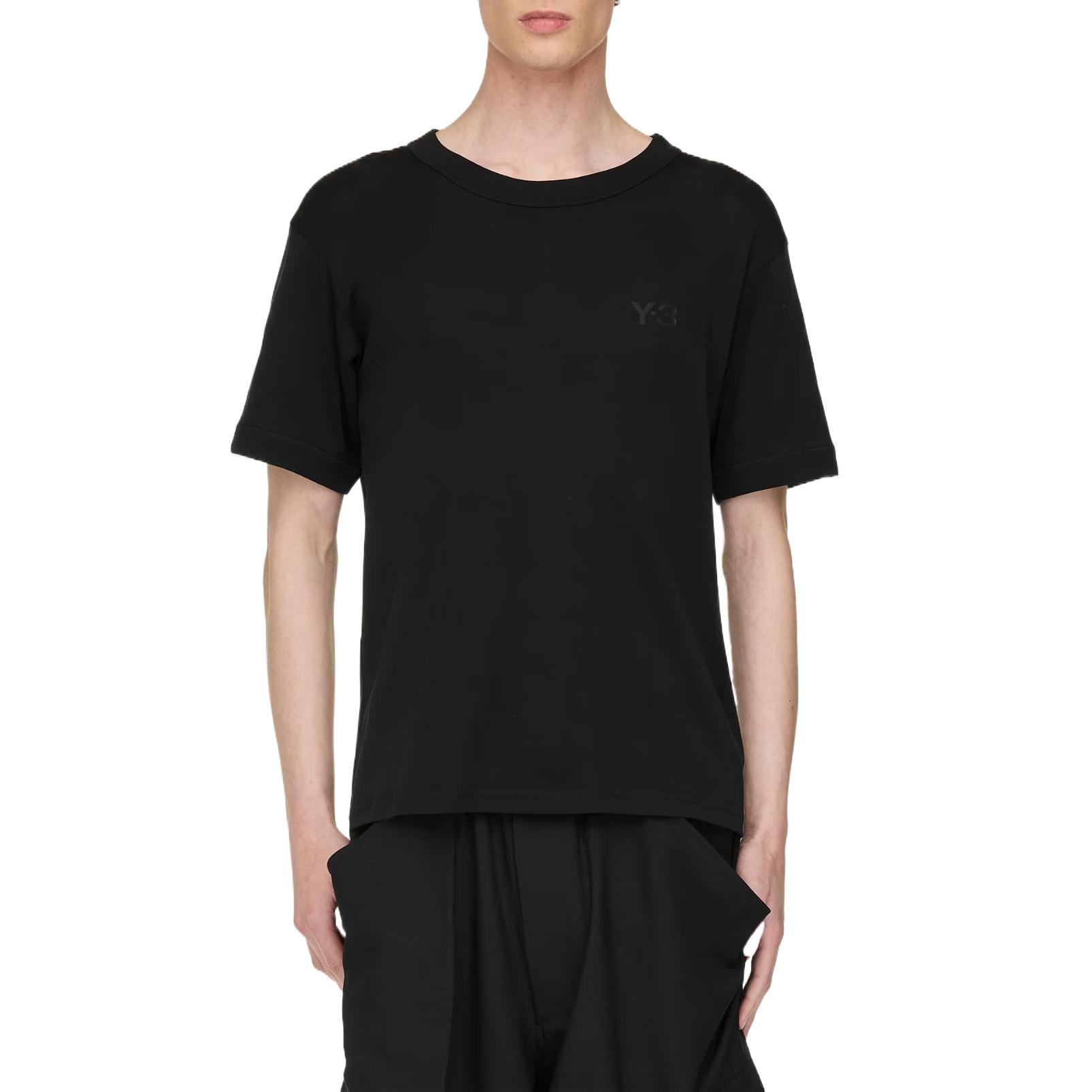

Adidas Y-3 Fashion Minimalist Versatile Trendy Short Sleeve T-Shirt Unisex Tops JV6747 XS