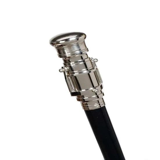 Top Nautical Spy Telescope Steampunk Design Walking Cane Brass Handle Victorian Wooden Foldable Walking Stick Handmade Gift