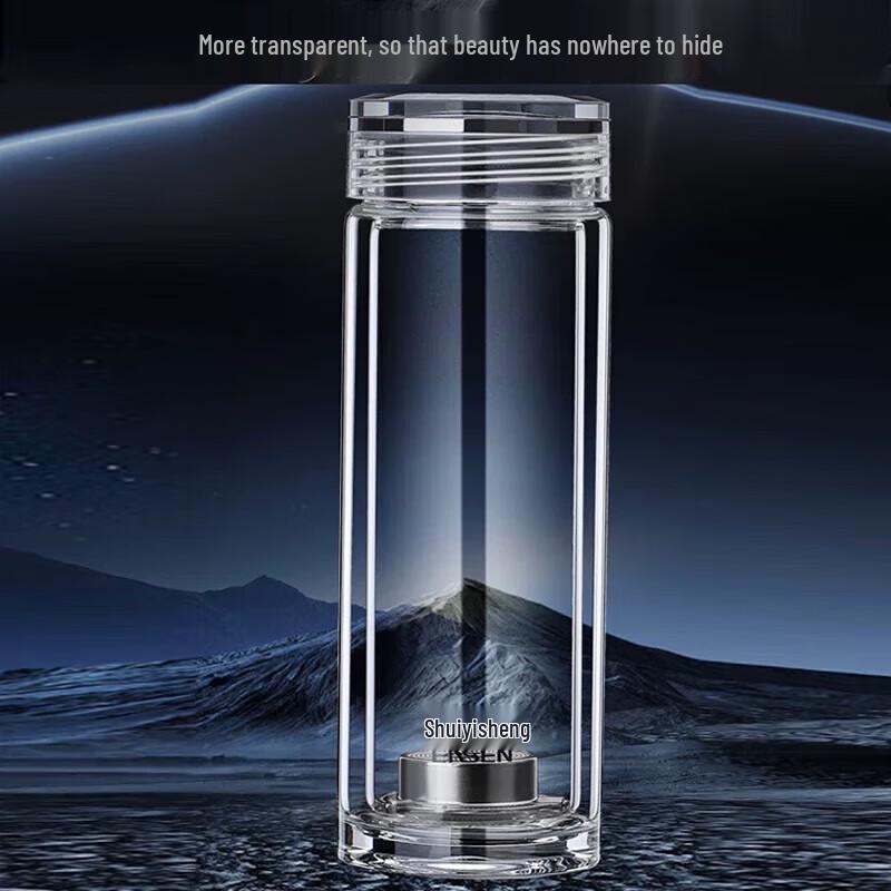 Shui Yisheng Double-Layer Heat-Resistant Glass Cup