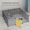 Indoor Pet Fence: Dog and Cat Barrier Gate with Iron Mesh for Anti-Escape and Isolation