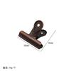 Metal Bulldog Clips Heavy Duty Document Storage Ticket Clip Vintage Binder Clips  For Office Use