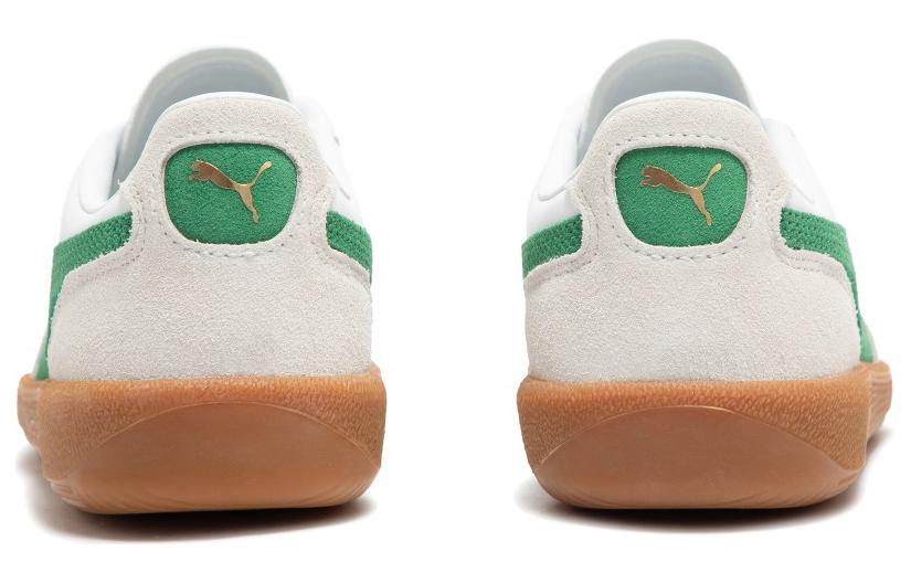 Puma Palermo Blanc Vert Archive Caoutchouc 396464-07