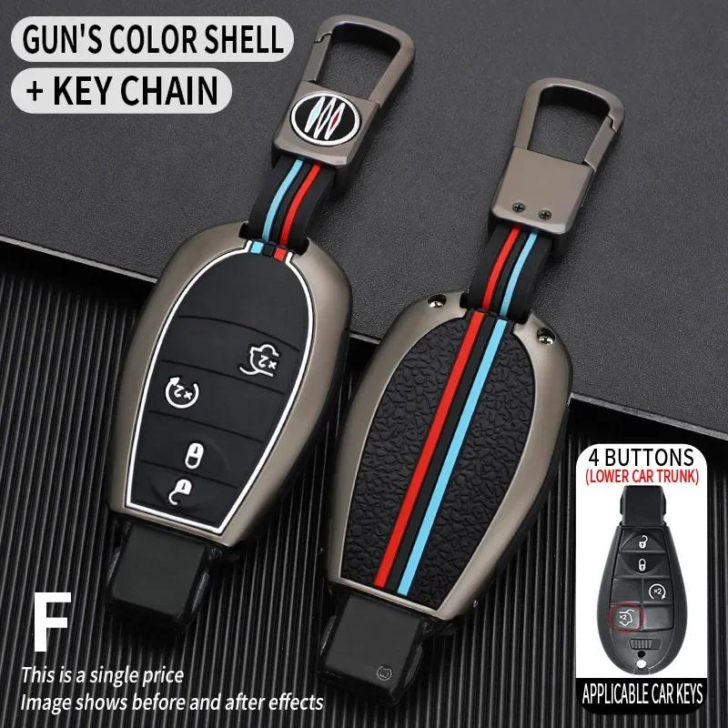 Car Key Cover Case And Shells Are Designed For Jeep Renegade Compass Grand Cherokee Chrysler 300C Wrangler  Dodge Accessories