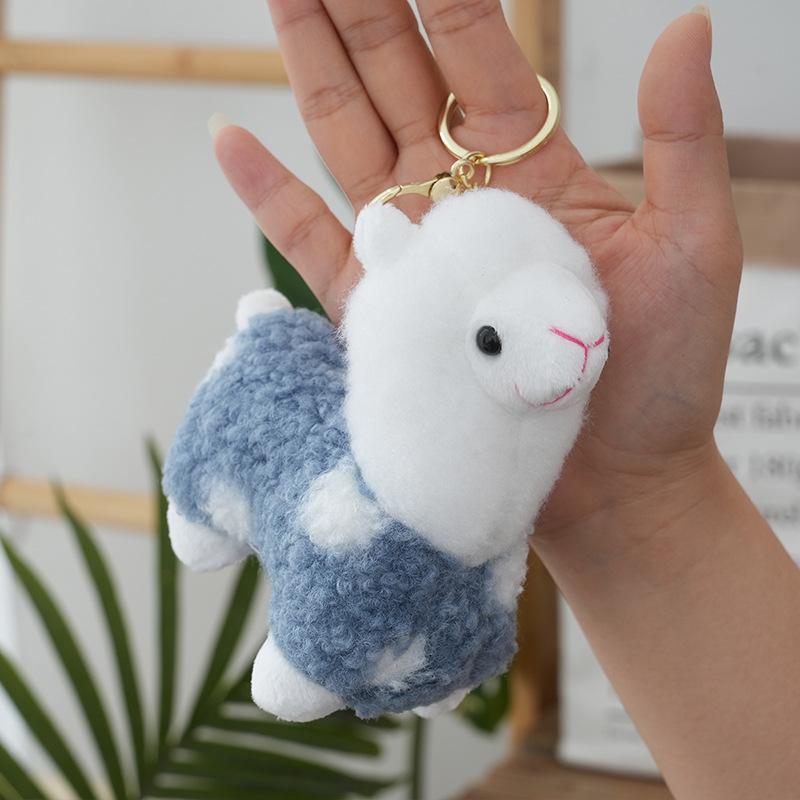 Alpaca Plush Toy Keychain Pendant