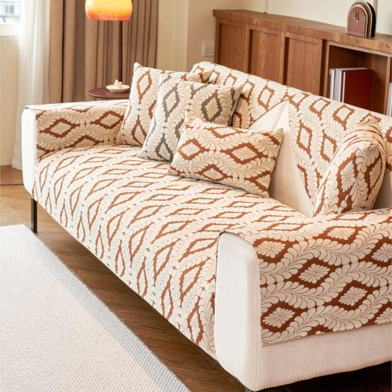 Winter Warm Slipcover Funda Sofa Mats Living Home Non-slip Sofa Cushion Couch Sofa Covers 4-colors