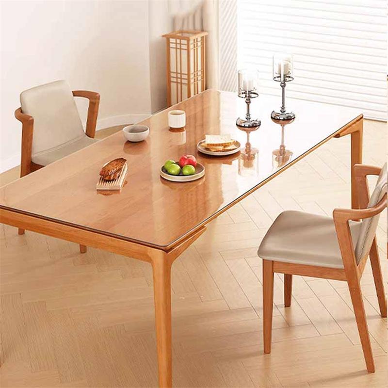 Heavy Duty Transparant PVC Tafelkleed Dik Vinyl Tafelbeschermer Waterdicht Olie Hittebestendig Keuken Eettafel Bureau Beschermmat