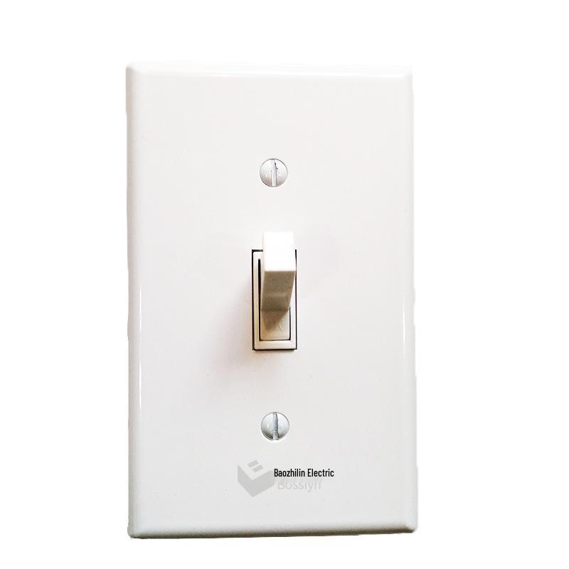 American Standard Single Control Rocker Light Switch for North & South America Household Wiring