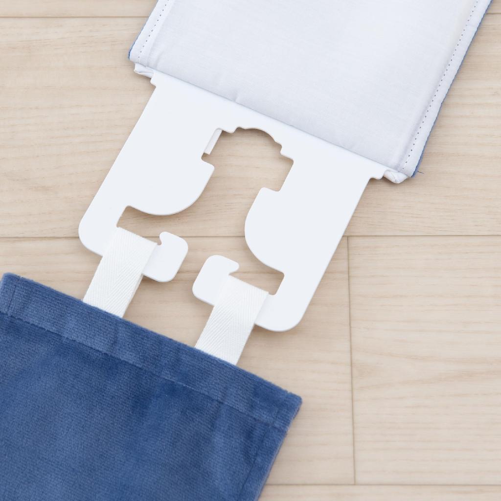 LANCETTI Pizzo 2 Paper Holder Cover, Blue, Lancetti Senko 63870