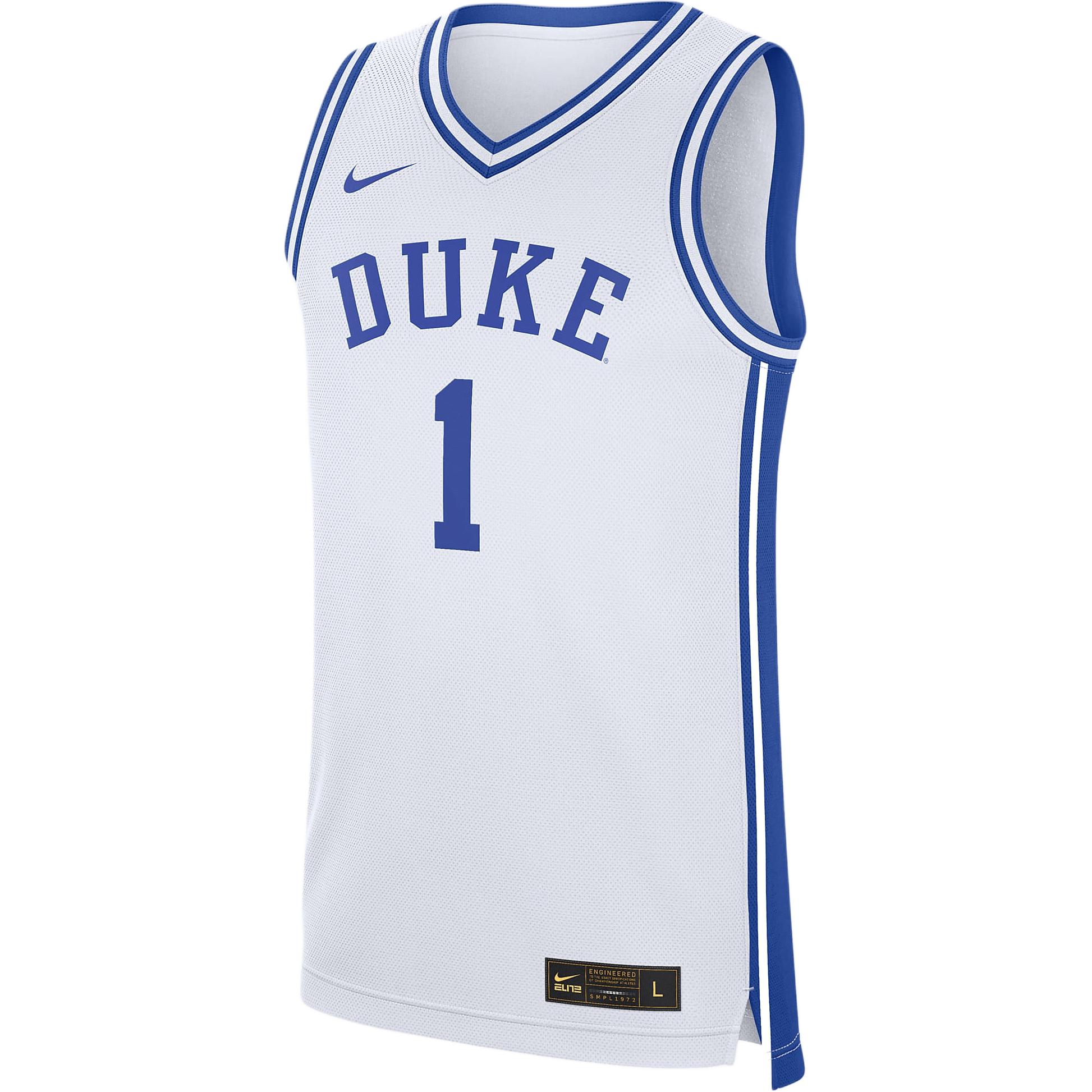 Nike Duke Blue Devils Replica Men s Nike College Basketball Jersey CLEVGRJNCBJDUK-DU1 XL